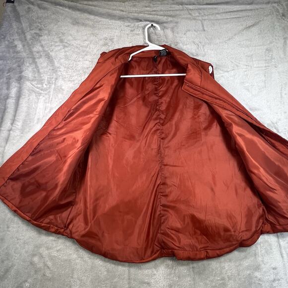 New Directions Women’s Puffer Vest Jacket, Rust Size XL - Picture 8 of 9